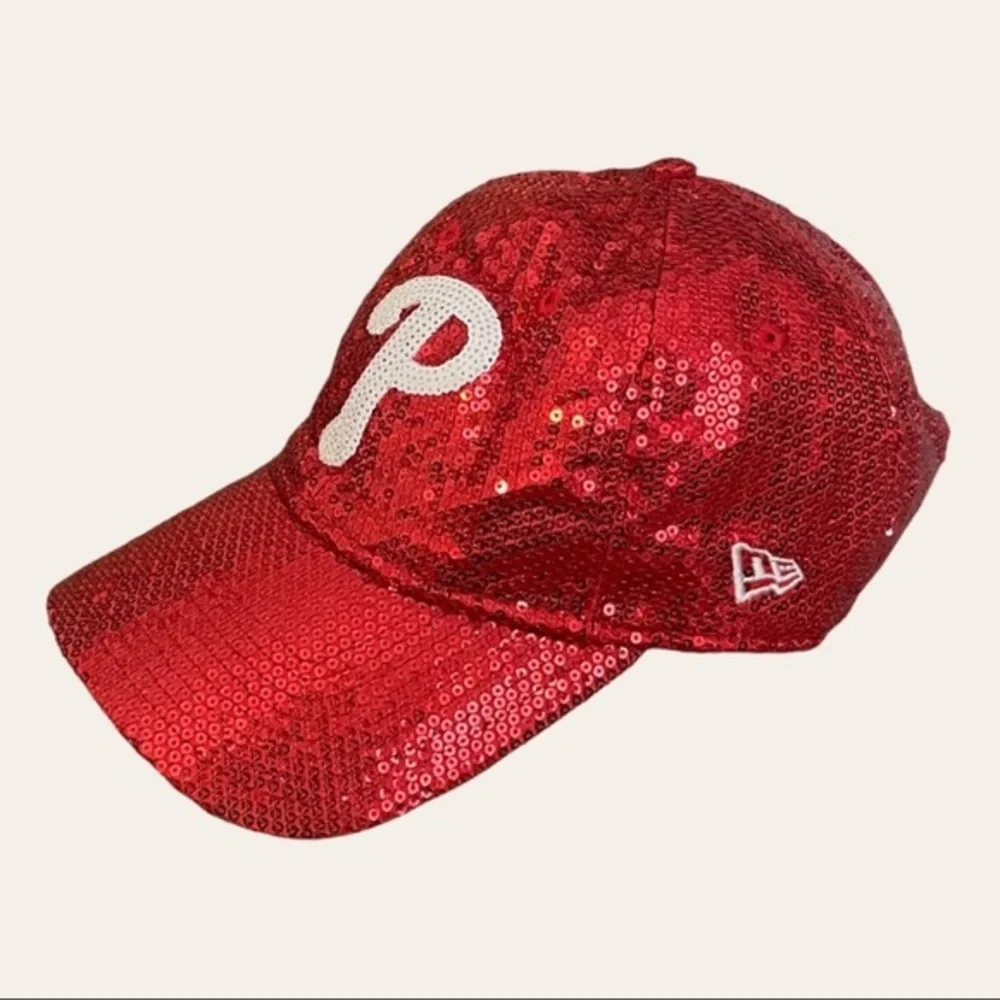 Phillies - Victoria’s Secret PINK Sequin Cap Baller Hat 🧢